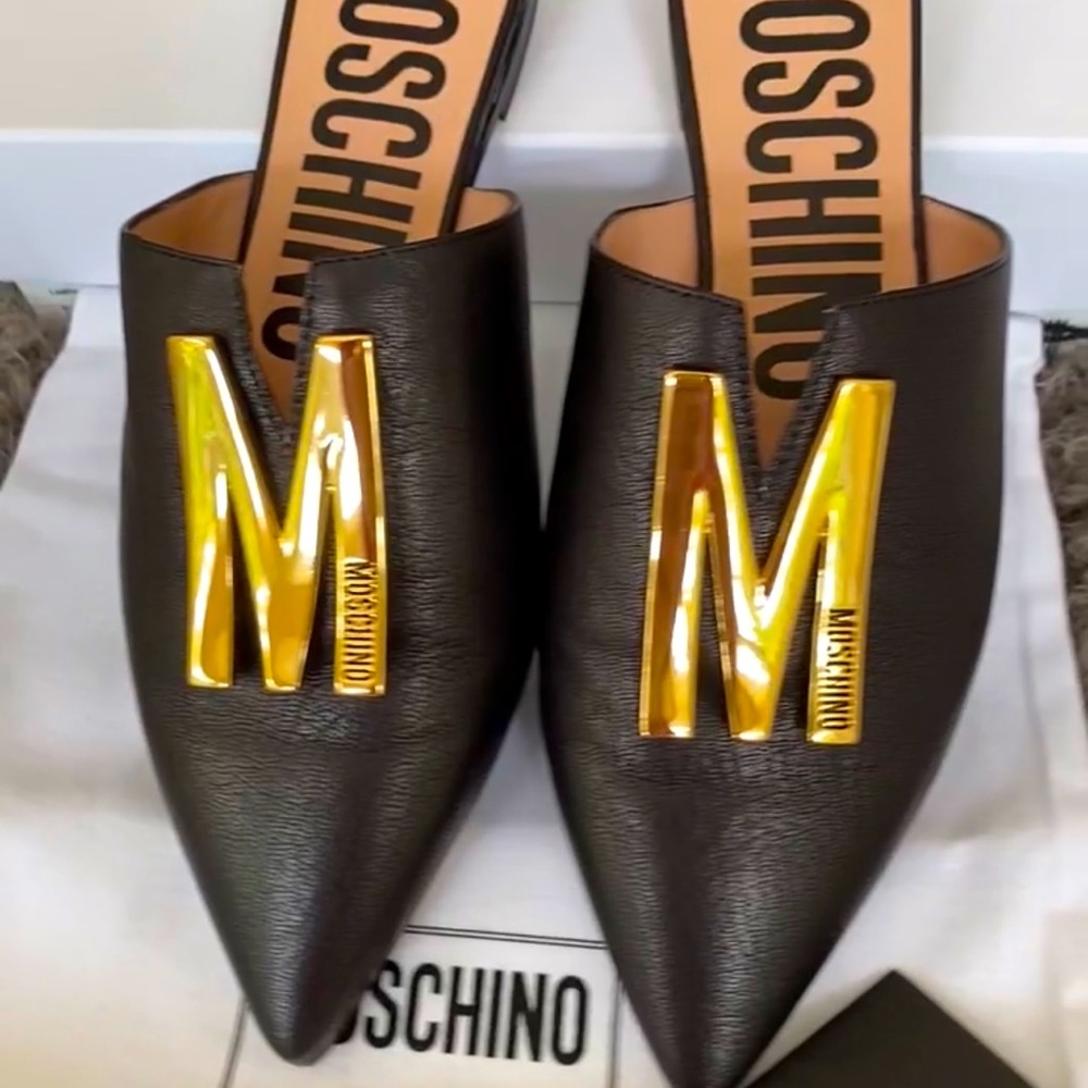 NIB Moschino Couture Mules - Picture 2 of 7